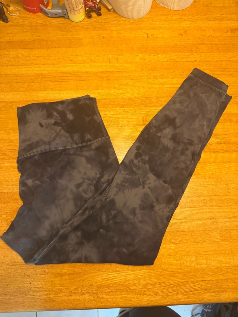 ⬇️⬇️⬇️ PRICE DROP‼️lululemon athletica Black Tie-Dye Track Pants & Joggers